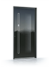 Aluminium front door 6022