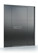 Aluminium front door 612