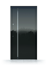 Aluminium front door 624A