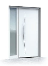 Aluminium front door 628