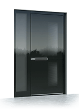 Aluminium front door 634